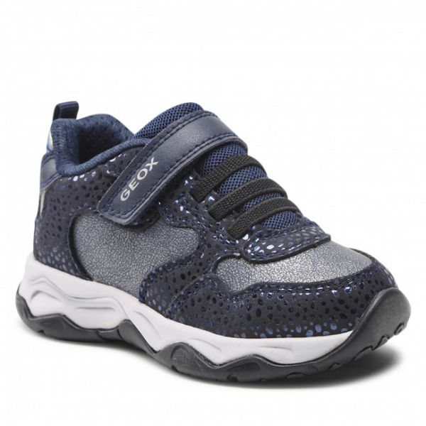 Sneakers Geox - J Calco G. A J16CMA 0DHBC C4201 M Navy/Dk Silver Sneakers Geox - J Calco G. A J16CMA 0DHBC C4201 M Navy/Dk Silver