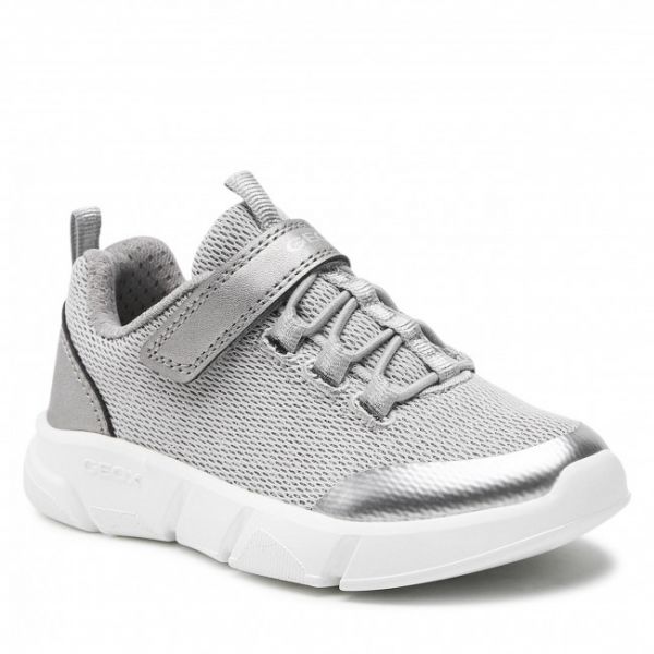 Sneakers Geox - J Aril G. B J16DLB 0AS54 C1009 S Dk Silver Sneakers Geox - J Aril G. B J16DLB 0AS54 C1009 S Dk Silver