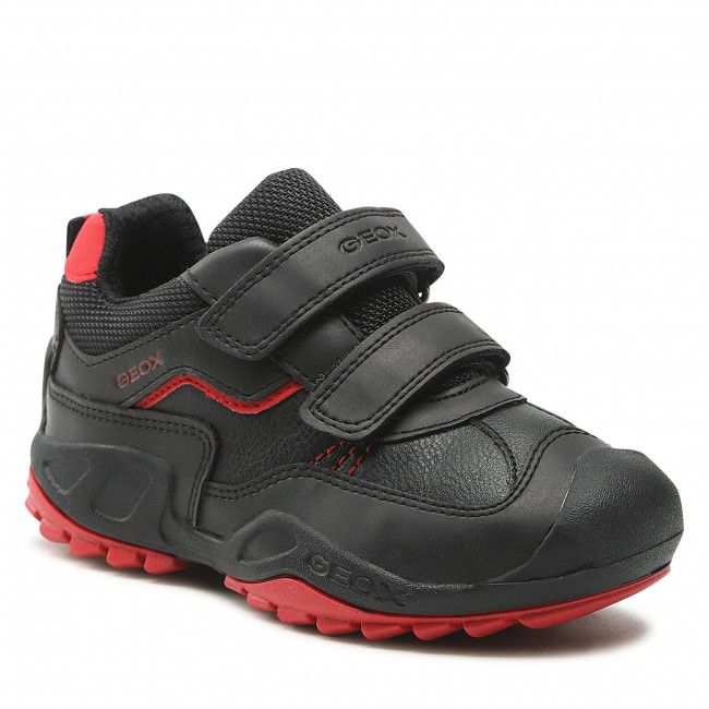 Sneakers Geox - J N. Savage B.A J261VA 0MEFU C0048 S Black/Red