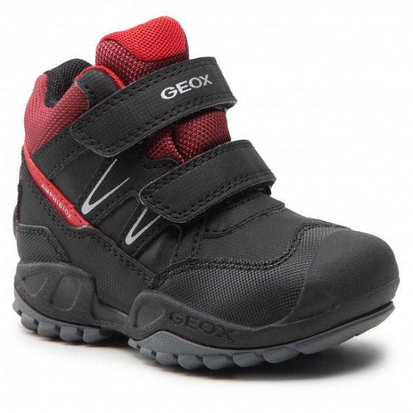 Polacchi Geox - J N.Savage B.B Abx A J261WA 0CEFU C0048 M Black/Red Polacchi Geox - J N.Savage B.B Abx A J261WA 0CEFU C0048 M Black/Red