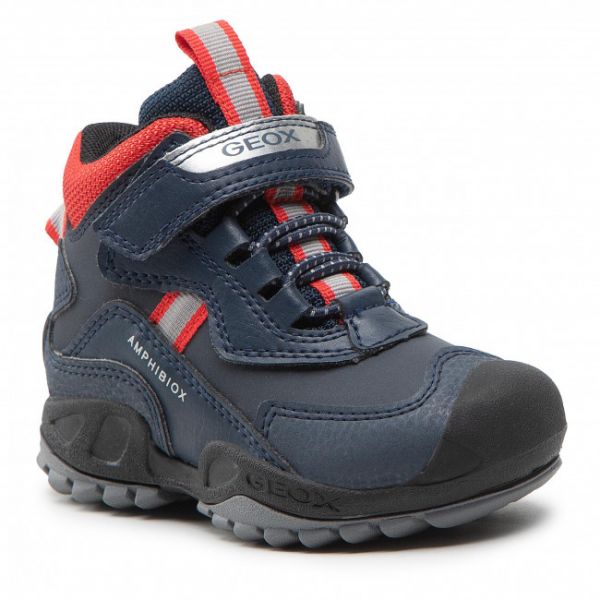 Polacchi Geox - J N.Savage B.B Abx B J261WB 0CEBU C0735 M Navy/Red Polacchi Geox - J N.Savage B.B Abx B J261WB 0CEBU C0735 M Navy/Red