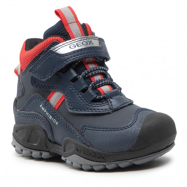 Polacchi Geox - J N.Savage B.B Abx B J261WB 0CEBU C0735 M Navy/Red