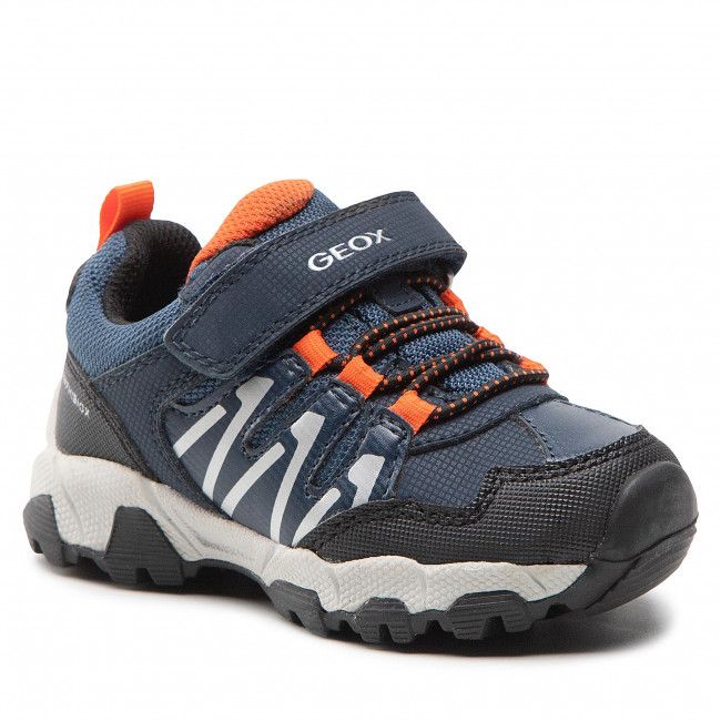 Sneakers GEOX - J Magnetar B.B Abx B J263ZB 0CEFU C0820 M Navy/Orange