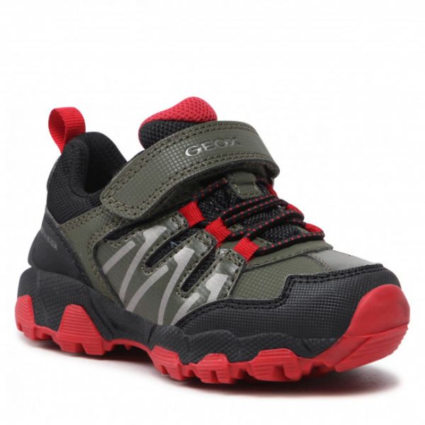 Sneakers Geox - J Magnetar B.B Abx B J263ZB 0CEFU C3267 M Military/Red Sneakers Geox - J Magnetar B.B Abx B J263ZB 0CEFU C3267 M Military/Red