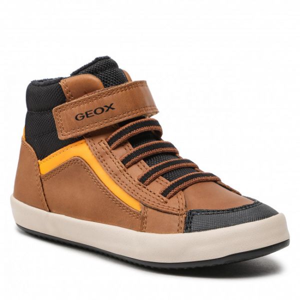 Sneakers Geox - J Gasili B. A J265CA 054FU C0275 S Lt Brown/Black Sneakers Geox - J Gasili B. A J265CA 054FU C0275 S Lt Brown/Black