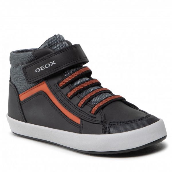 Sneakers Geox - J Gisli B. A J265CA 054FU C9BN6 S Black/Rust Sneakers Geox - J Gisli B. A J265CA 054FU C9BN6 S Black/Rust