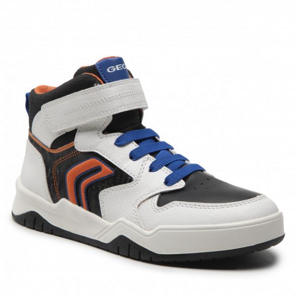 Sneakers Geox - J Perth B. A J267RA 05411 C0404 D White/Black Sneakers Geox - J Perth B. A J267RA 05411 C0404 D White/Black