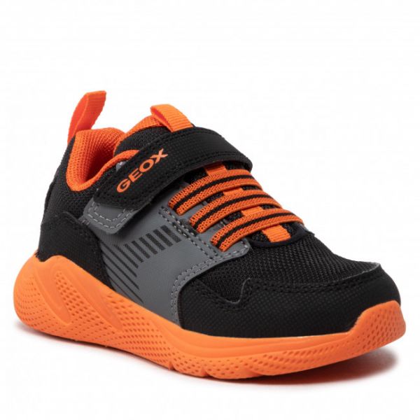 Sneakers Geox - J Sprintye B. A J26GBA 0CEFU C0038 M Black/Orange Sneakers Geox - J Sprintye B. A J26GBA 0CEFU C0038 M Black/Orange