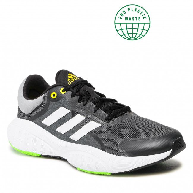 Scarpe adidas - Response GV9531 Grey Six/Zero Metalic/Solar Green