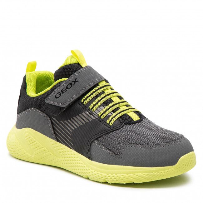 Sneakers Geox - J Sprintye B. A J26GBA 0CEFU C1267 D Dk Grey/Lime