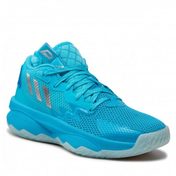 Scarpe adidas - Dame 8 J GW8998 Sigcya/Silvmt/Shocya Scarpe adidas - Dame 8 J GW8998 Sigcya/Silvmt/Shocya