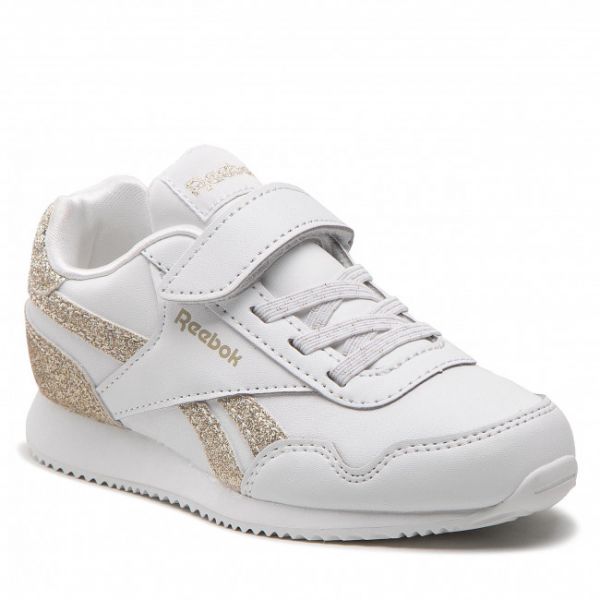 Scarpe Reebok - Royal Cl Jog 3.0 1 GW3725 Ftwwht/Ftwwht/Goldmt Scarpe Reebok - Royal Cl Jog 3.0 1 GW3725 Ftwwht/Ftwwht/Goldmt