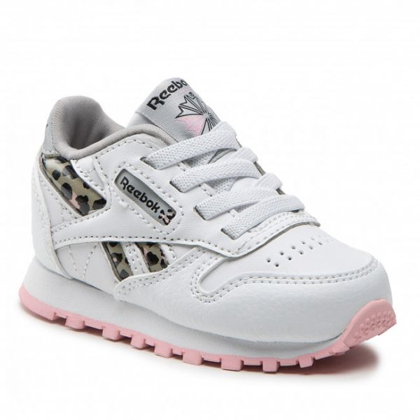Scarpe Reebok - Classic Leather GV8637 Ftwwht/Pugry3/Black Scarpe Reebok - Classic Leather GV8637 Ftwwht/Pugry3/Black