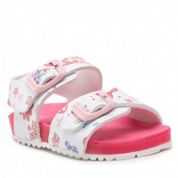 Sandali GARVALIN - 222446-A M Blanco Y Multicolor Sandali GARVALIN - 222446-A M Blanco Y Multicolor