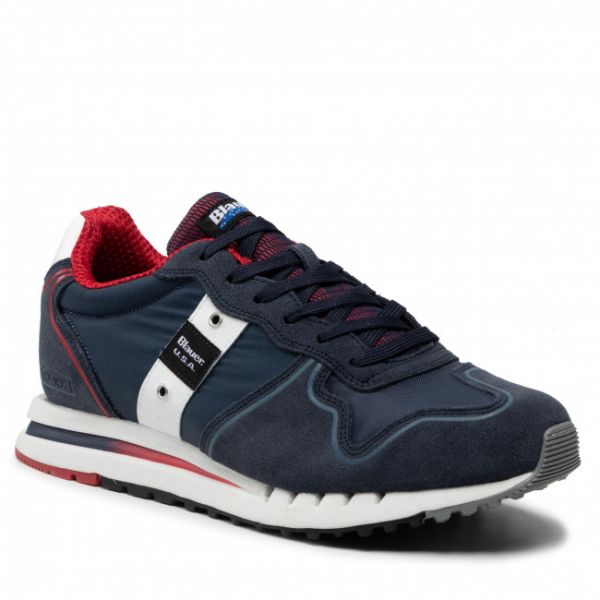 Sneakers Blauer - S2QUARTZ01/MES Navy/Red