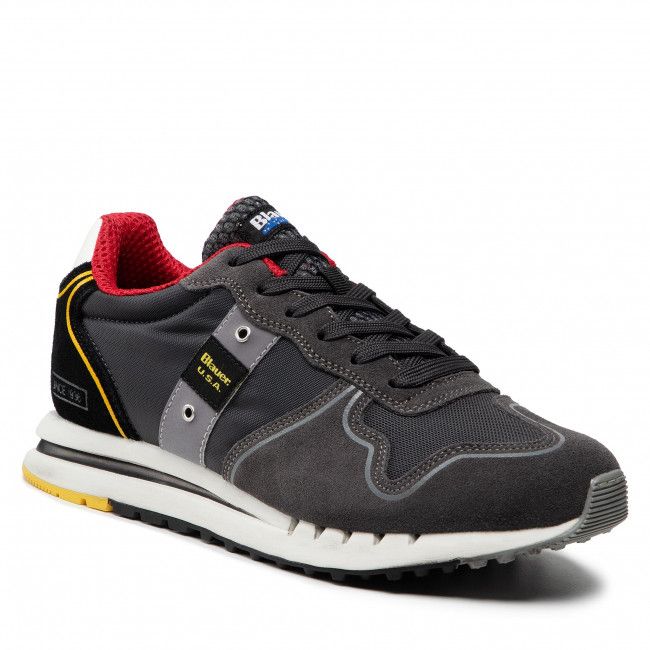 Sneakers BLAUER - Quartz01 S2QUARTZ01/TEX Black/Red/Yellow