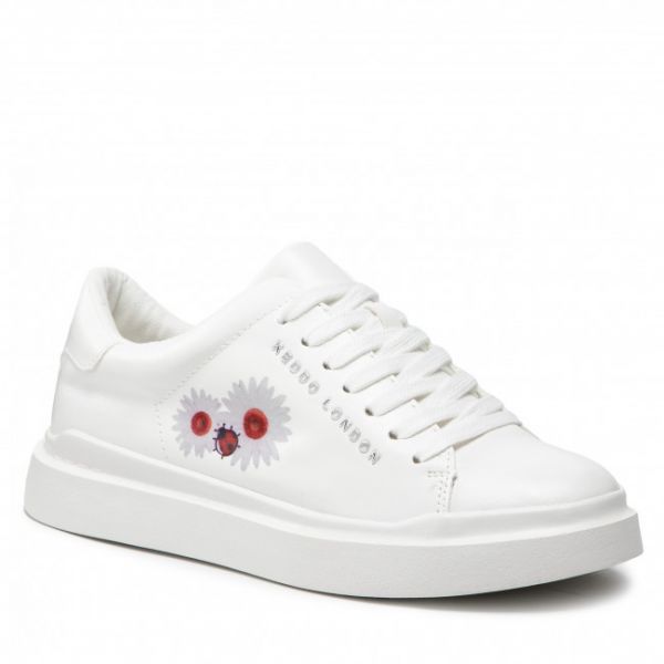 Sneakers KEDDO - 827115/08-01W White Sneakers KEDDO - 827115/08-01W White