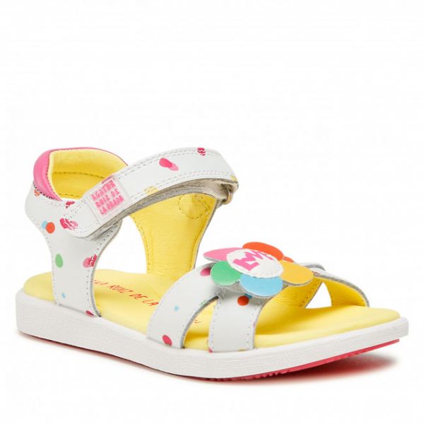 Sandali Agatha Ruiz de la Prada - 222935 C M Blanco Y Puntos Sandali Agatha Ruiz de la Prada - 222935 C M Blanco Y Puntos