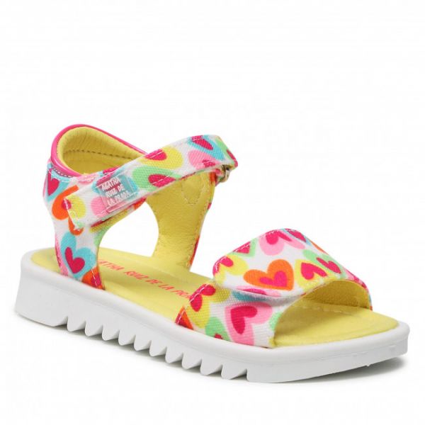 Sandali AGATHA RUIZ DE LA PRADA - 222945-A M Blanco Y Corazones Sandali AGATHA RUIZ DE LA PRADA - 222945-A M Blanco Y Corazones