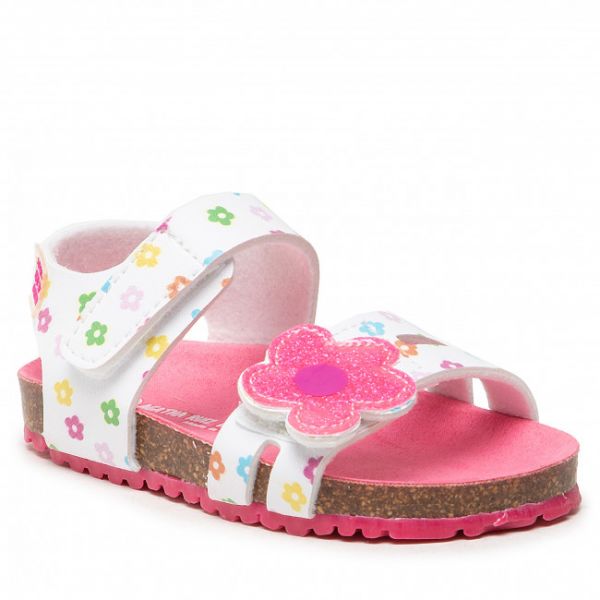 Sandali Agatha Ruiz de la Prada - 222950-B M Blanco Y Flores Sandali Agatha Ruiz de la Prada - 222950-B M Blanco Y Flores