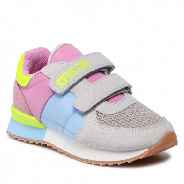 Sneakers BIG STAR - JJ374252 Pink/Blue Sneakers BIG STAR - JJ374252 Pink/Blue