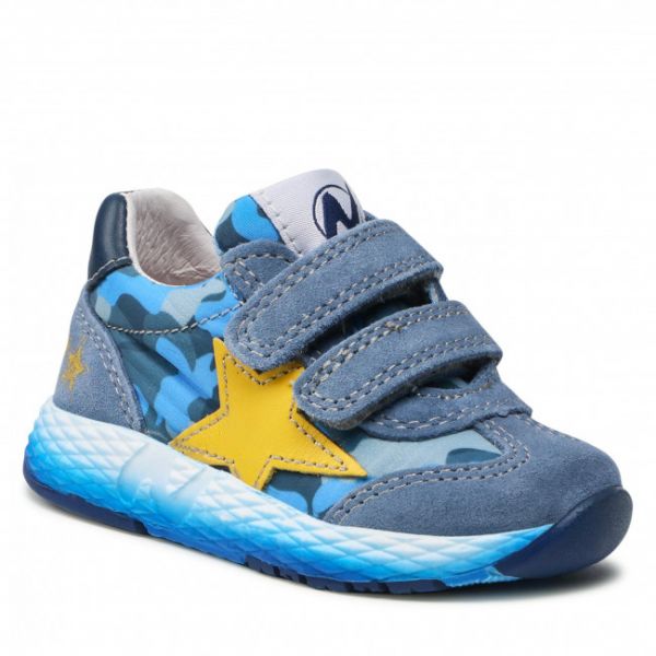 Sneakers Naturino - Smug Vl. 0012016618.01.1C54 M Cekesue/Yellow Sneakers Naturino - Smug Vl. 0012016618.01.1C54 M Cekesue/Yellow
