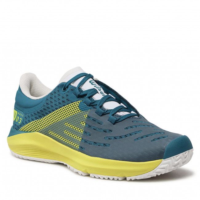 Scarpe Wilson - Kaos 3.0 Jr WRS329030 Blue Coral/Sulfr Spg/Wht