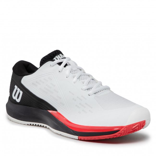 Scarpe WILSON - Rush Pro Clay WRS329520 Wht/Black/Poppy Red