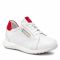 Sneakers SOLO FEMME - D0102-01-N01/I75-03-00 Biały/Czerwony