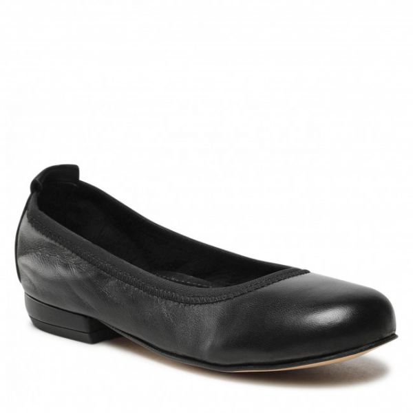 Ballerine Solo Femme - D0203-01-L14/000-04-00 Czarny Ballerine Solo Femme - D0203-01-L14/000-04-00 Czarny