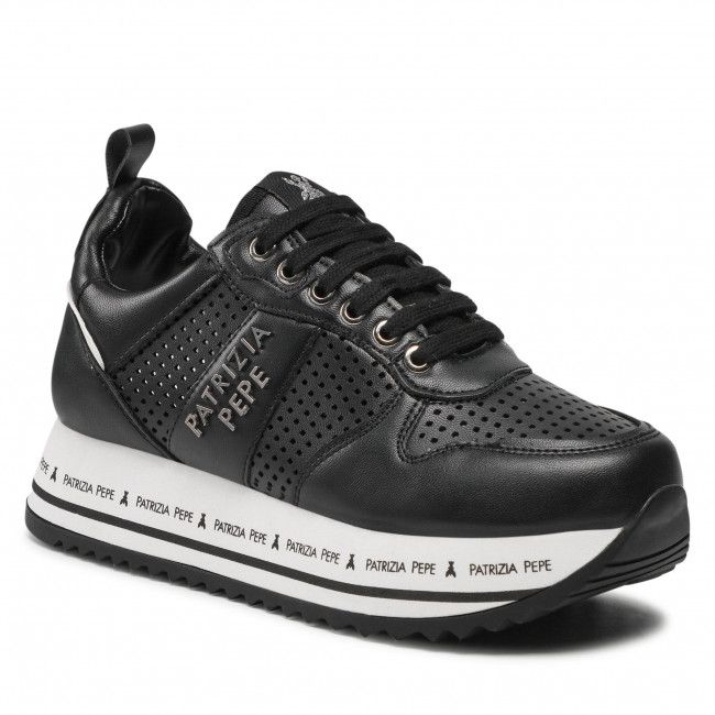 Sneakers Patrizia Pepe - PJ150.01 S Nero/Bianco