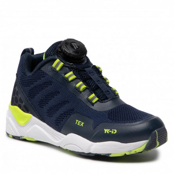 Sneakers YK-ID BY LURCHI - Leuron-Tex 33-26620-32 Royalblue Neongreen Sneakers YK-ID BY LURCHI - Leuron-Tex 33-26620-32 Royalblue Neongreen