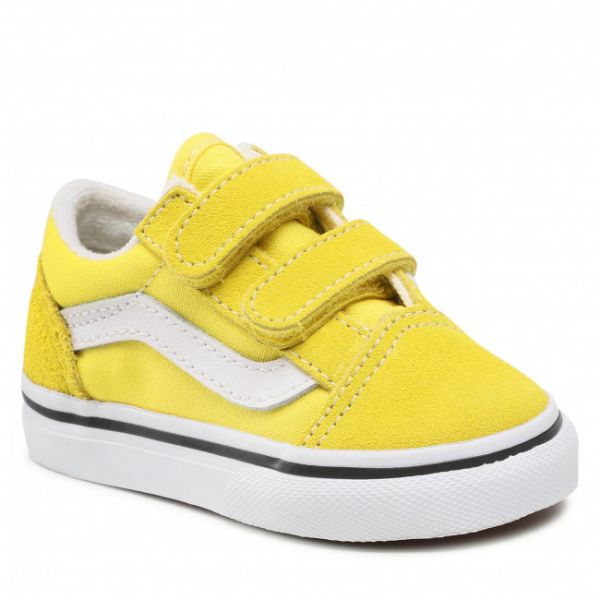 Scarpe sportive Vans - Old Skool V VN000D3Y7Z41 Blazing Yellow/True White Scarpe sportive Vans - Old Skool V VN000D3Y7Z41 Blazing Yellow/True White