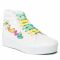 Sneakers VANS - Sk8-Hi Platform 2 VN0A3TKNB0X1 (Spring Fade) Wht/Tr Wht