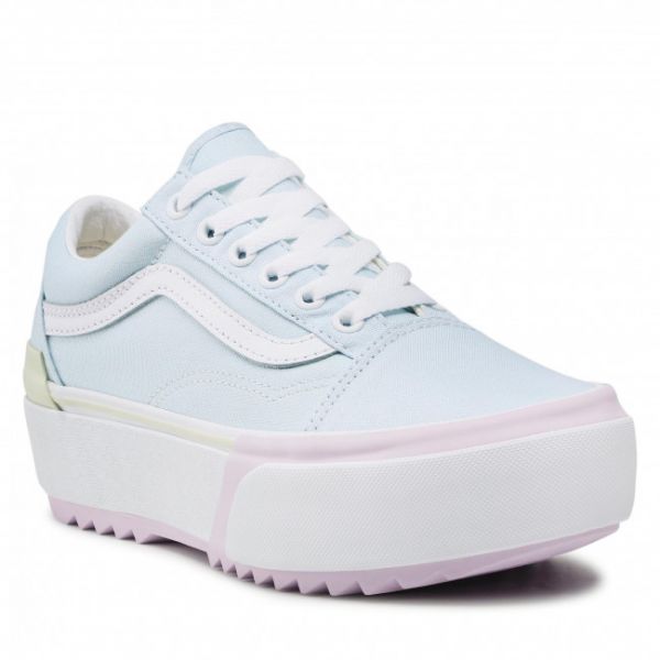 Scarpe sportive Vans - Old Skool Stacked VN0A4U1524D1 (Pastel) Multi/True White Scarpe sportive Vans - Old Skool Stacked VN0A4U1524D1 (Pastel) Multi/True White