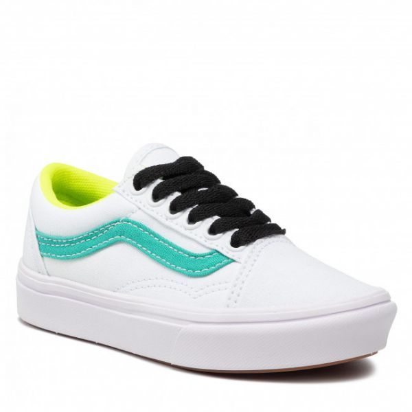 Scarpe sportive Vans - Comfycush Old VN0A4U1QABU1 (Fluro) Atlantis/Tru Whi Scarpe sportive Vans - Comfycush Old VN0A4U1QABU1 (Fluro) Atlantis/Tru Whi
