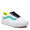 Scarpe sportive Vans - Comfycush Old VN0A4U1QABU1 (Fluro) Atlantis/Tru Whi