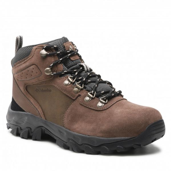 Scarpe da trekking Columbia - Newton Ridge Plus II Suede Wp BM812 Dark Brown/Dark Grey 204