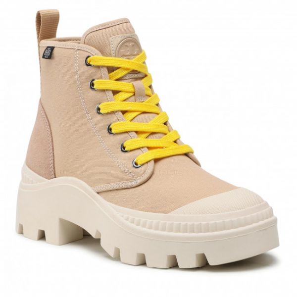 Tronchetti TORY BURCH - Camp Sneaker Boot 87696 Sand Tan/Sand Tan 250