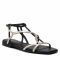 Sandali TAMARIS - 1-28127-28 Black/Lt.Gold 033