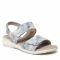 Sandali CAPRICE - 9-28650-28 Lt Grey Snake 255