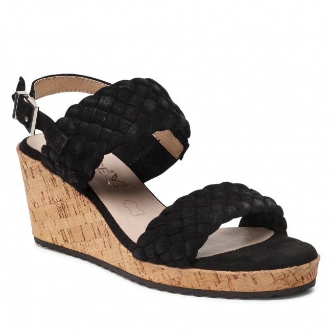 Sandali CAPRICE - 9-28708-28 Black Suede 004