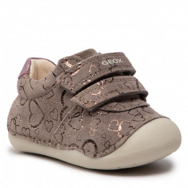 Sneakers Geox - B Tutim G. B B9440B 007NF C1X8F Smoke Grey/Dk Pink Sneakers Geox - B Tutim G. B B9440B 007NF C1X8F Smoke Grey/Dk Pink
