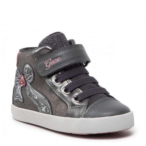 Sneakers GEOX - B Kilwi G. A B26D5A 077AJ C1377 M Dk Grey/Dk Pink Sneakers GEOX - B Kilwi G. A B26D5A 077AJ C1377 M Dk Grey/Dk Pink