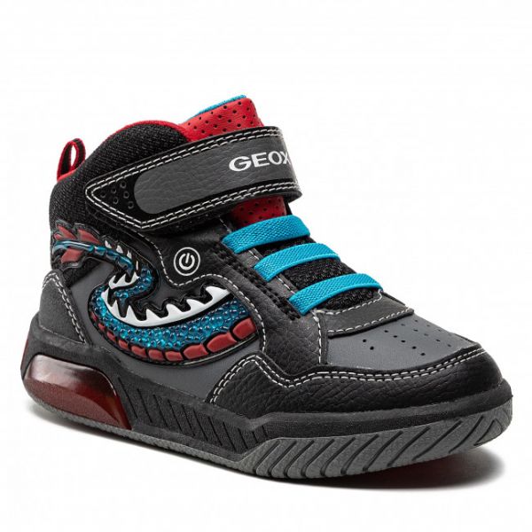 Sneakers Geox - J Inek B. E J949CE 05411 C9221 S Black/Sky Sneakers Geox - J Inek B. E J949CE 05411 C9221 S Black/Sky
