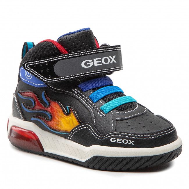 Sneakers Geox - J Inek B. A J269CA 0BU11 C0048 M Black/Red