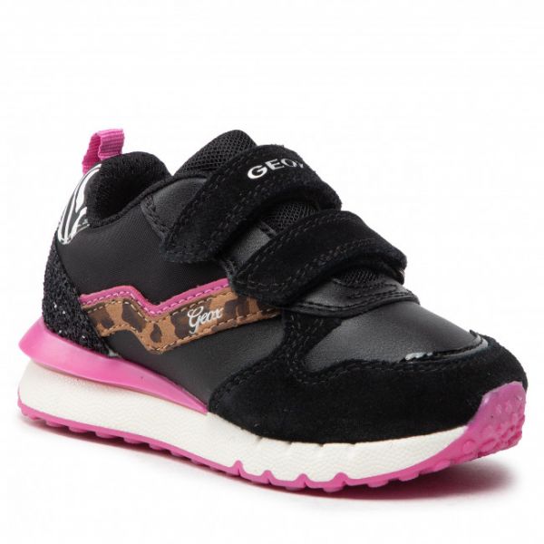 Sneakers Geox - J Fastics G. C J26GZC 022BC C0922 M Black/Fuchsia Sneakers Geox - J Fastics G. C J26GZC 022BC C0922 M Black/Fuchsia