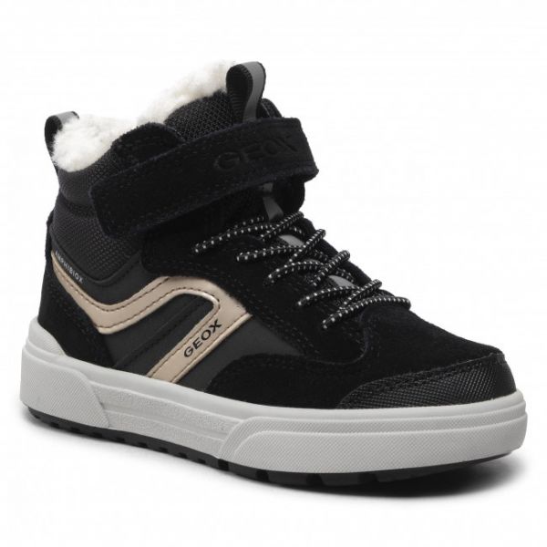 Polacchi Geox - J Weemble G. B Abx A J260LA 0ME22 C0531 S Black/Platinum Polacchi Geox - J Weemble G. B Abx A J260LA 0ME22 C0531 S Black/Platinum