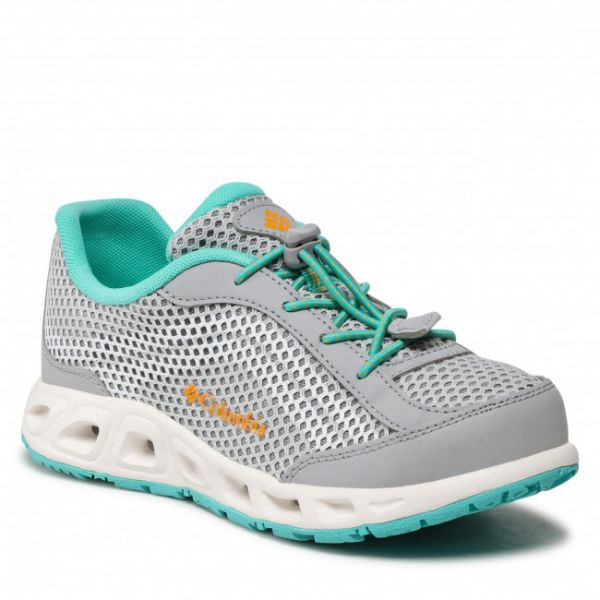 Scarpe da trekking Columbia - Youth Drainmaker IV BY1091 Grey Ice/Bright Marigold 064 Scarpe da trekking Columbia - Youth Drainmaker IV BY1091 Grey Ice/Bright Marigold 064