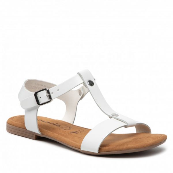Sandali TAMARIS - 1-28149-28 White 100